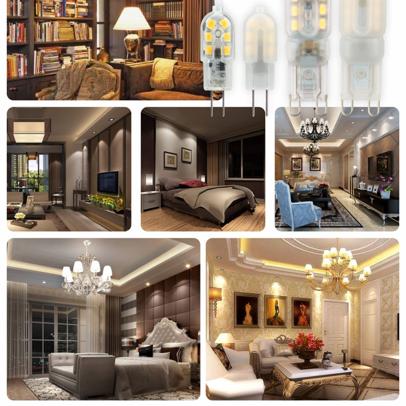 10pcs Dimmable LED G9 Light 14LEDs 22LEDs 220V Bulb SMD 2835 Spotlight Replace 5W 8W Compact Fluorescent Lamp For Chandelier D2.0