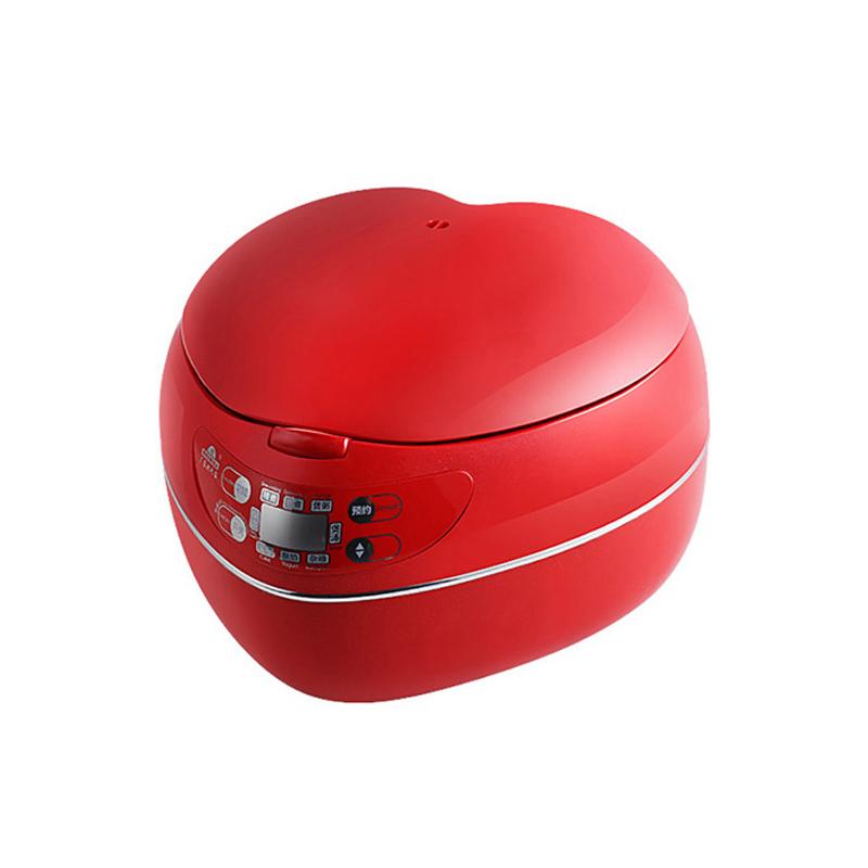 Rice Cookers 220V/300W Home Smart Cooker 1.8L Heart-Shaped With Cooking Function, Porridge And Making Cakes
Rice Cookers 220V/300W Home Smart Cooker 1.8L Heart-Shaped With Cooking Function, Porridge And Making Cakes