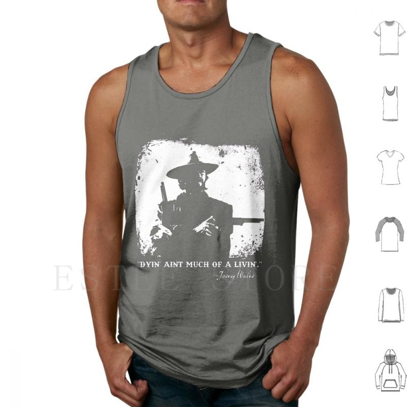 Men' Tank Tops The Outlaw Josey Wales Vest Sleeveless Silhouette Quotes Rbrow Wild West American Gunfighter, M-tank-gray
Men' Tank Tops The Outlaw Josey Wales Vest Sleeveless Silhouette Quotes Rbrow Wild West American Gunfighter, M-tank-gray