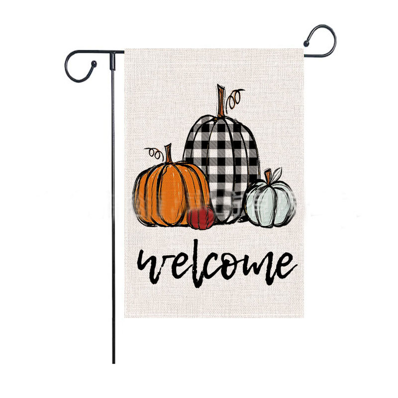 Fall Pumpkins Garden Flag Autumn Welcome Buffalo Check Thanksgiving Yard Flags Farmhouse Double Sided Lattice Vertical Outdoor Decor Free DHL HH21-637
Fall Pumpkins Garden Flag Autumn Welcome Buffalo Check Thanksgiving Yard Flags Farmhouse Double Sided Lattice Vertical Outdoor Decor Free DHL HH21-637