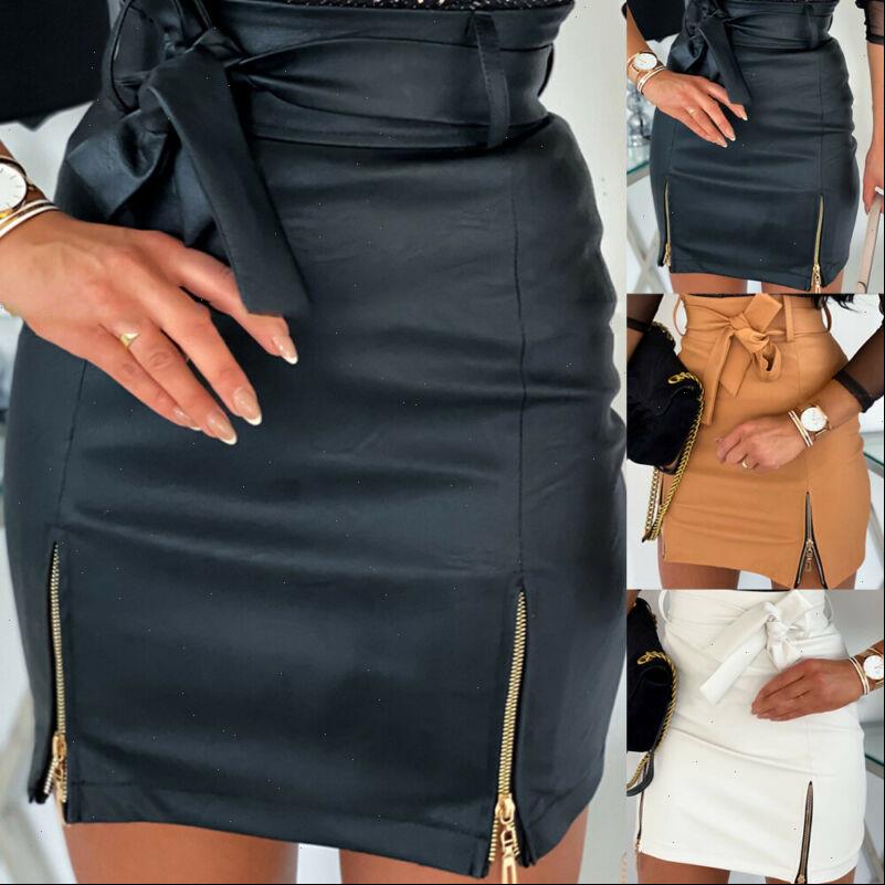 womens skirts fashion women skirt skinny pencil bow casual pu leather bodycon high waist mini short solid color, Black
womens skirts fashion women skirt skinny pencil bow casual pu leather bodycon high waist mini short solid color, Black