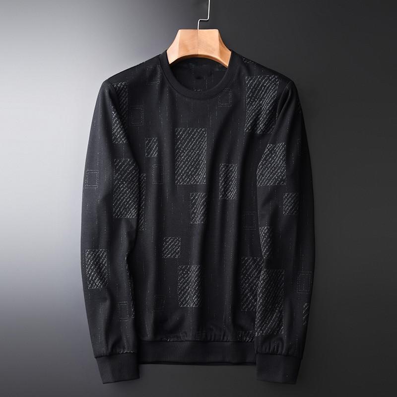 Men's Hoodies & Sweatshirts Spring And Autumn Mens Luxury Yarn Dyed Geometric Men Plus Size 4xl Fashion Slim Fit Sweatshirt Male, Black hwz20106
Men's Hoodies & Sweatshirts Spring And Autumn Mens Luxury Yarn Dyed Geometric Men Plus Size 4xl Fashion Slim Fit Sweatshirt Male, Black hwz20106