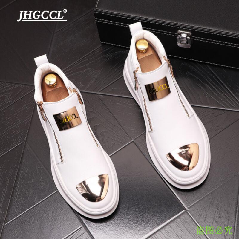 NEW style of men's boots high-top casual shoes versatile high-bang sports dance comfortable Ankle Roman Cowboy mafu Motorcycle Work & Safet boot 