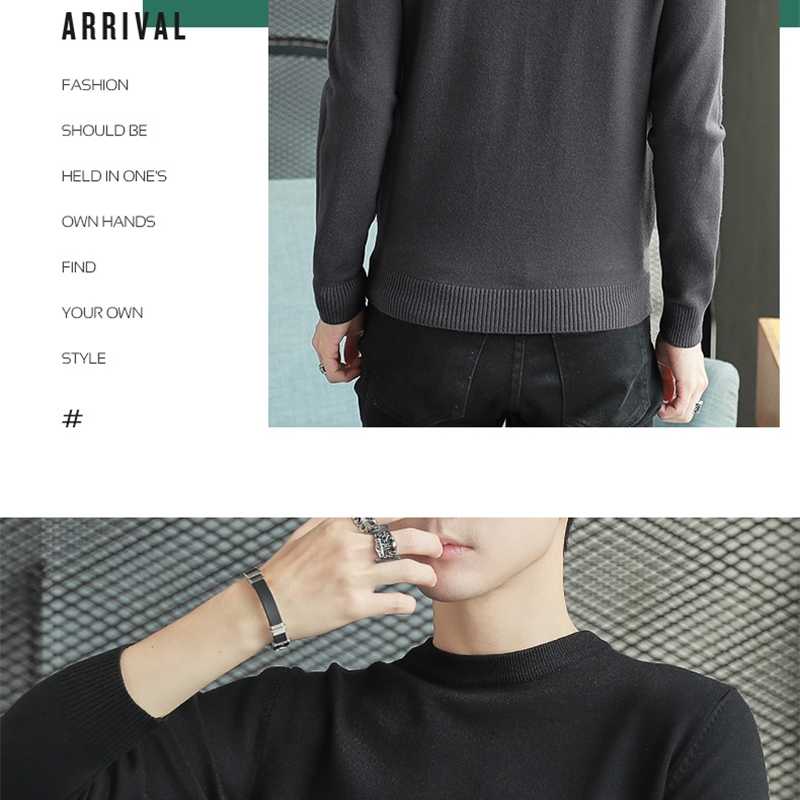 Personalized men sweater regular long sleeve round neck customize advertising sweater A518 deep green grey red 211112