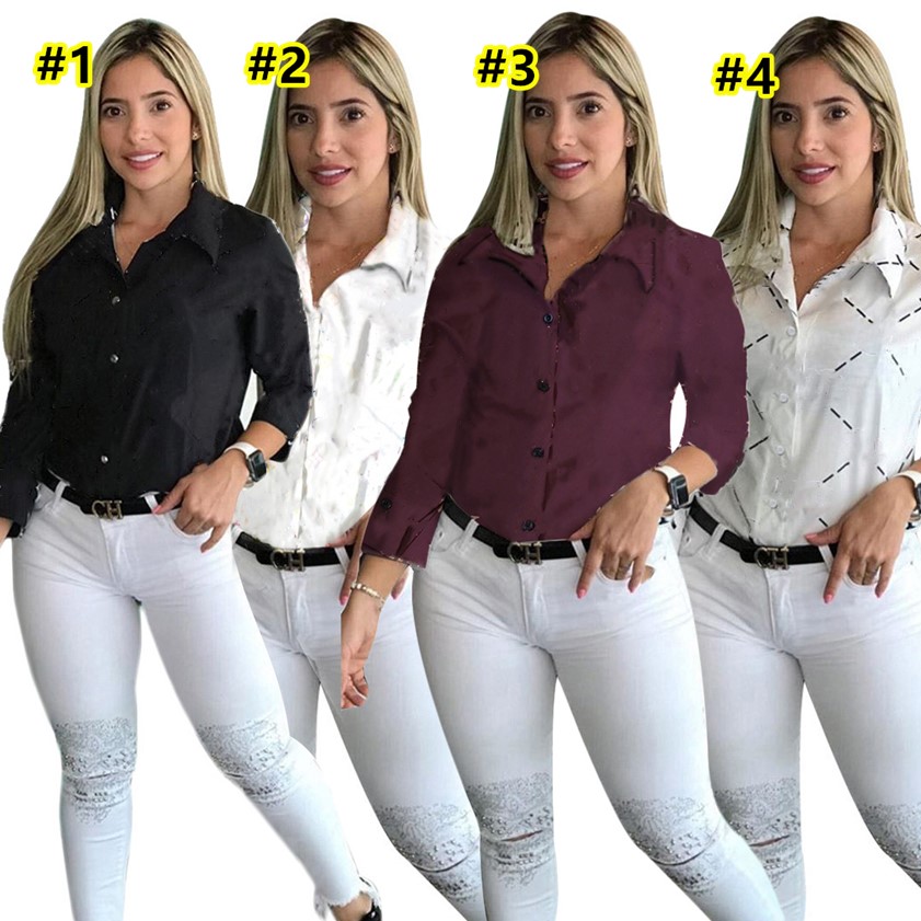 women blouses ladies shirts sexy tops -2XL 4 colors long sleeve clothes lapel neck letter printed spring summer clothing DHL 4463, Remark the color number you want
women blouses ladies shirts sexy tops -2XL 4 colors long sleeve clothes lapel neck letter printed spring summer clothing DHL 4463, Remark the color number you want