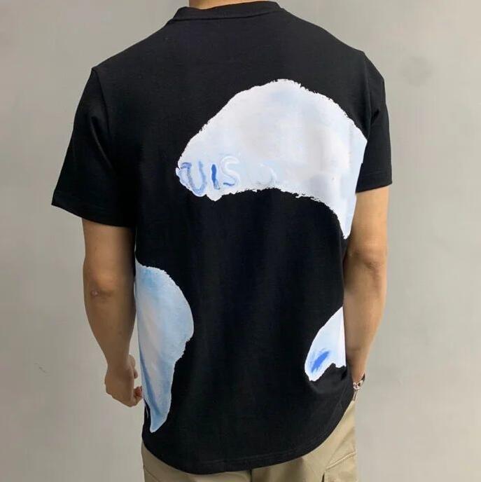 Ss21 The summer fashion is a pair of cotton short sleeve t shirt, graffiti printed letter design, youthful vitality, White
Ss21 The summer fashion is a pair of cotton short sleeve t shirt, graffiti printed letter design, youthful vitality, White