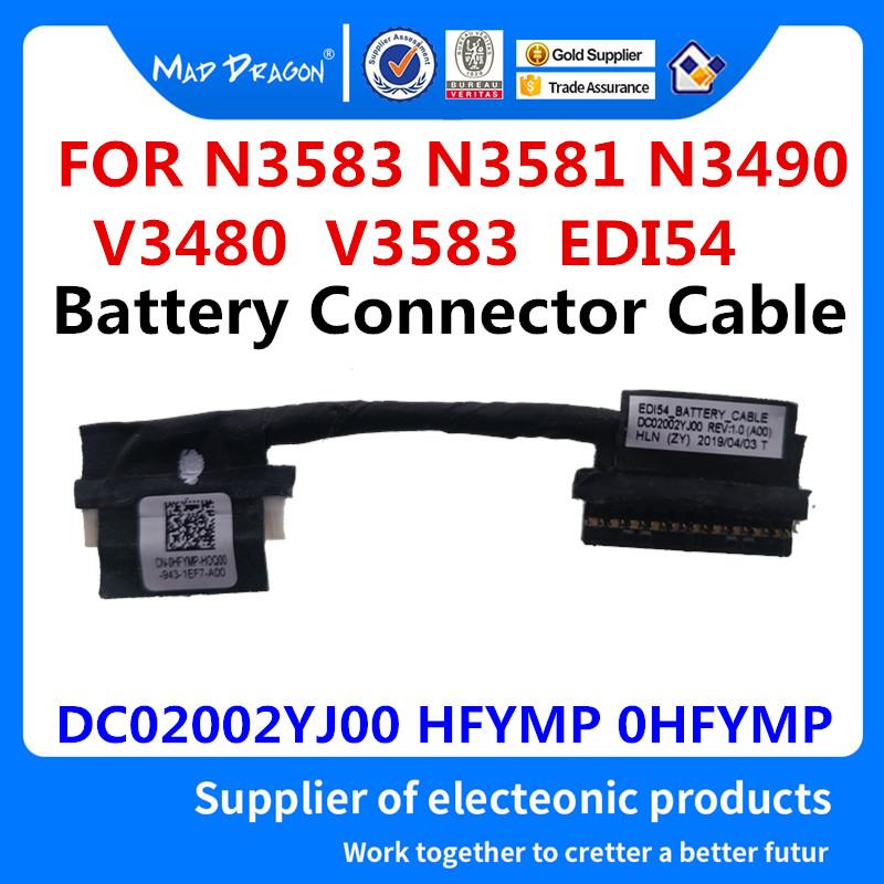 Original Laptop Battery Connector Cable For N3583 N3581 N3490 V3480 V3583 EDI54 DC02002YJ00 HFYMP 0HFYMP Computer Cables & Connectors
Original Laptop Battery Connector Cable For N3583 N3581 N3490 V3480 V3583 EDI54 DC02002YJ00 HFYMP 0HFYMP Computer Cables & Connectors