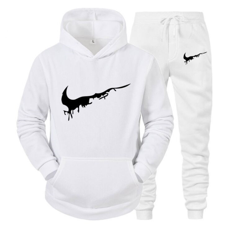 Tracksuit Men Fashion Hoodies Man Suits Solid Sets Sweatshirts+Sweatpants Spring Autumn Fleece Hooded Pullover 2 Pieces Set, Gray
Tracksuit Men Fashion Hoodies Man Suits Solid Sets Sweatshirts+Sweatpants Spring Autumn Fleece Hooded Pullover 2 Pieces Set, Gray
