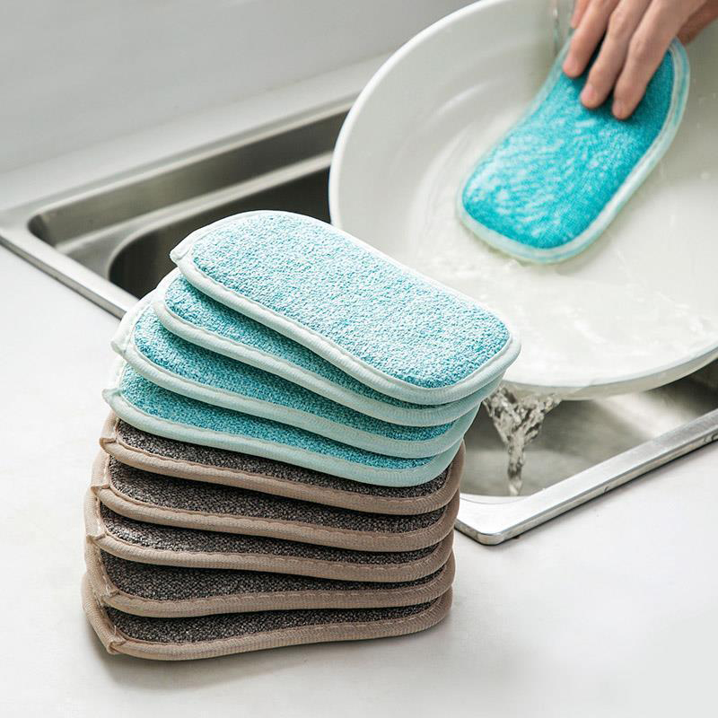 Sponges & Scouring Pads Double Sided Sponge Kitchen Cleaning Towel Kitchenware Brushes Anti Grease Wiping Rags Absorbent Washing Dish Cloth Accessories
Sponges & Scouring Pads Double Sided Sponge Kitchen Cleaning Towel Kitchenware Brushes Anti Grease Wiping Rags Absorbent Washing Dish Cloth Accessories