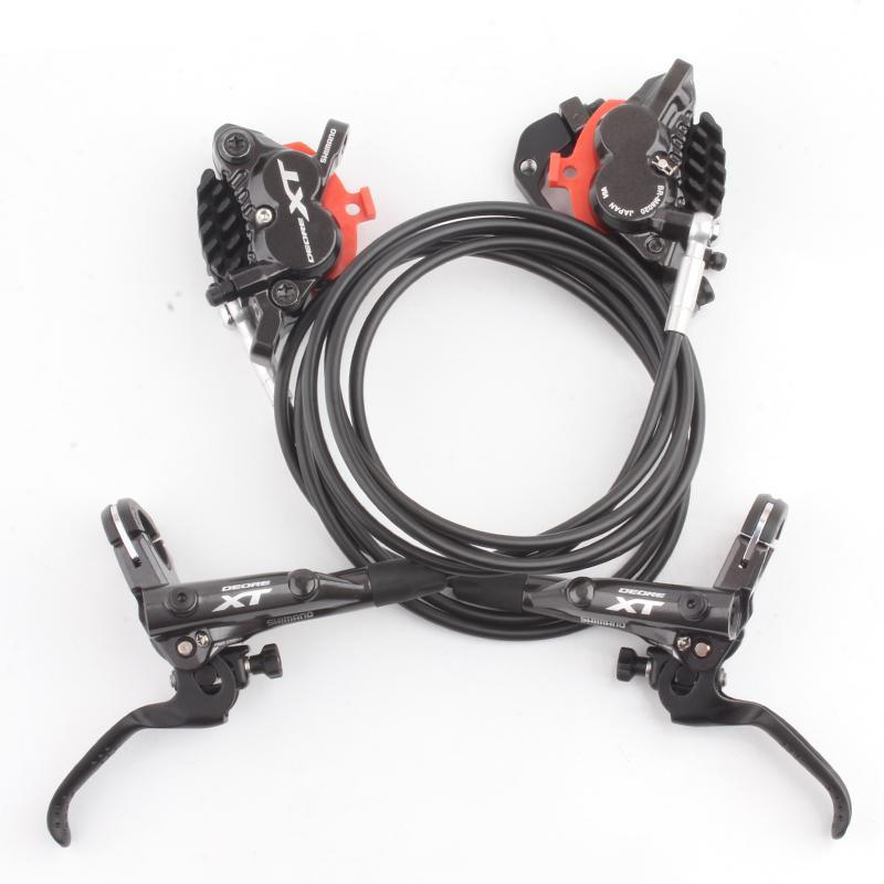 Bike Brakes DEORE XT BL M8000/BR M8020 Hydraulic Disc Brake 4 Pistons Include ICE-TECH PADS Length 800/1450mm
Bike Brakes DEORE XT BL M8000/BR M8020 Hydraulic Disc Brake 4 Pistons Include ICE-TECH PADS Length 800/1450mm