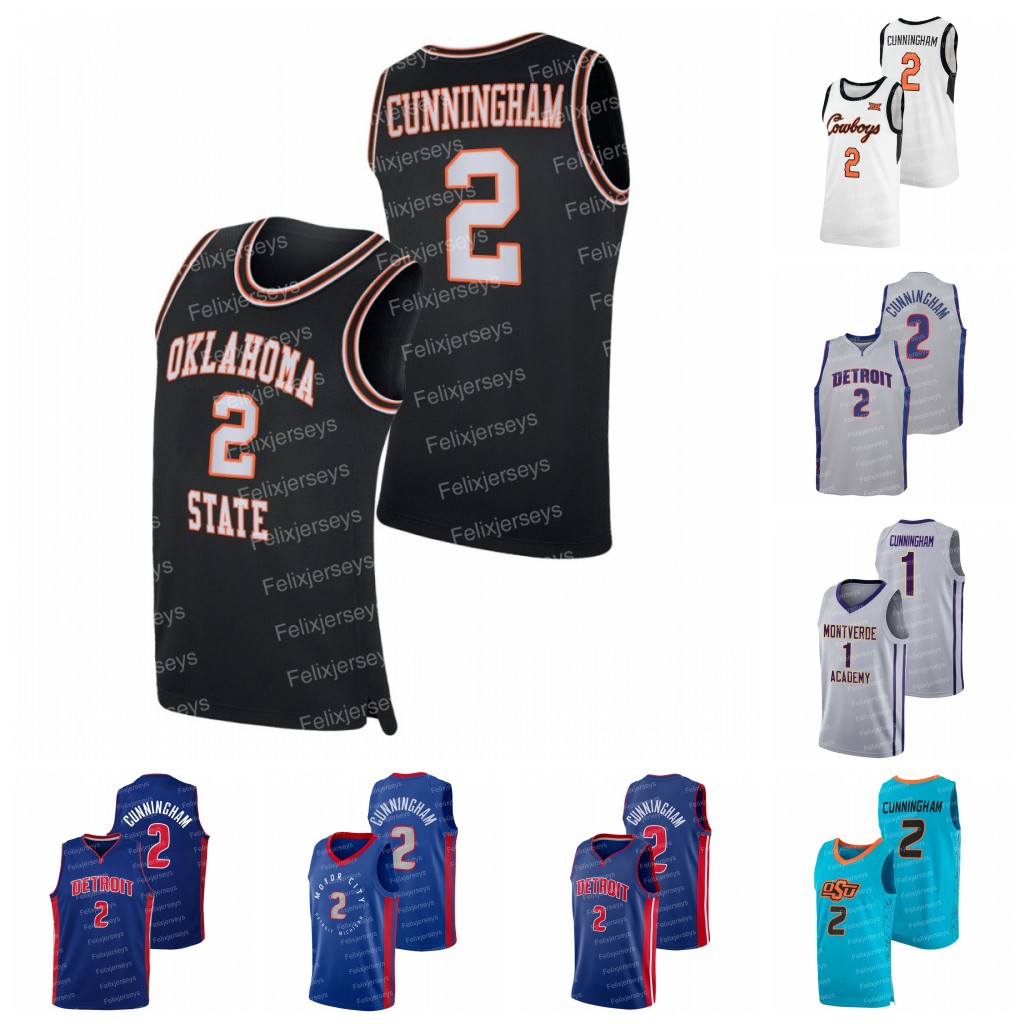 2 Cade Cunningham Oklahoma State NCAA College High School Basketball Jersey For Mens Womens Youth, As pic
2 Cade Cunningham Oklahoma State NCAA College High School Basketball Jersey For Mens Womens Youth, As pic