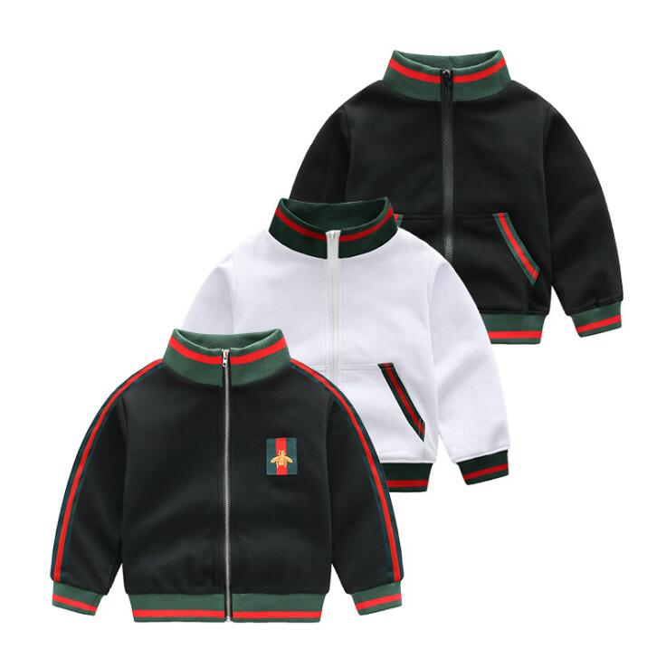 Spring Autumn Baby Boys Girls Zipper Jackets Cotton Kids Casual Coats Children Outwear 1-7 Years, Black bee
Spring Autumn Baby Boys Girls Zipper Jackets Cotton Kids Casual Coats Children Outwear 1-7 Years, Black bee