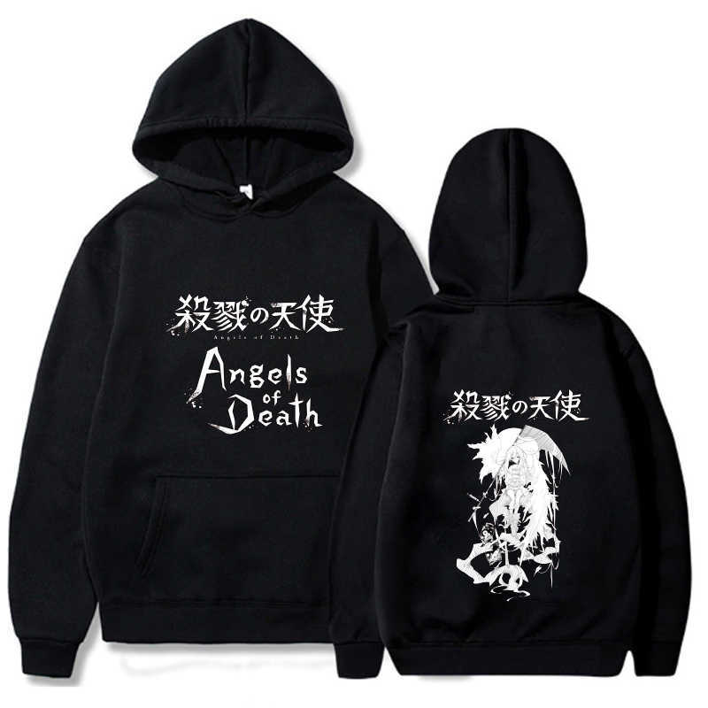 Angels of Death Hoodie Fashion Long Sleeve Casual Unisex Hoody Streetwear Tops Cloth P0811, Packing bag
Angels of Death Hoodie Fashion Long Sleeve Casual Unisex Hoody Streetwear Tops Cloth P0811, Packing bag