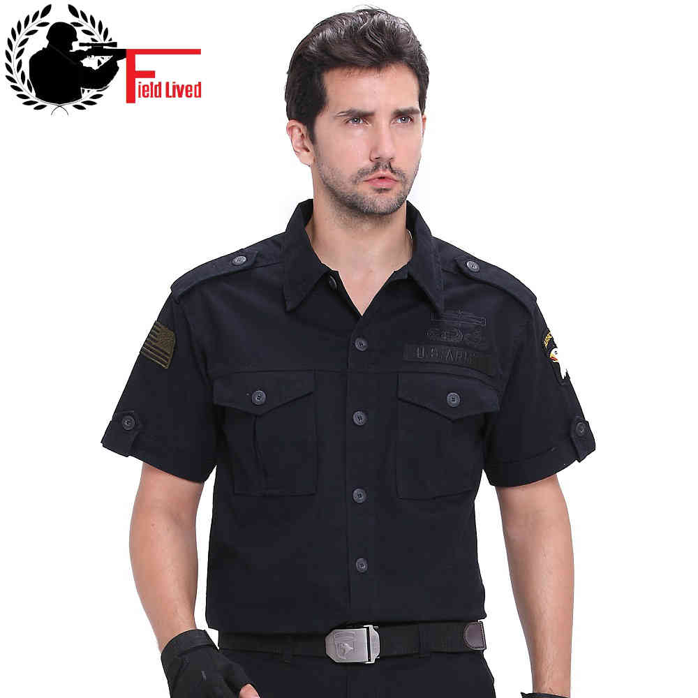 Airborne quality men's shirt us military style with epaulets short sleeve 100% cotton tactical shirt uniform male fashion 210518, Army green
Airborne quality men's shirt us military style with epaulets short sleeve 100% cotton tactical shirt uniform male fashion 210518, Army green