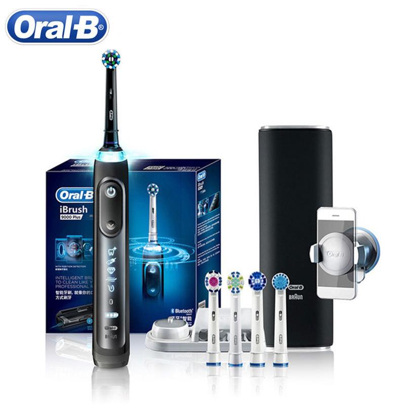 Oral B Electric IBrush 9000 Series Rechargeable Toothbrush Bluetooth Connection SmartRing Precision Care With Travel Charge Box Smart
Oral B Electric IBrush 9000 Series Rechargeable Toothbrush Bluetooth Connection SmartRing Precision Care With Travel Charge Box Smart