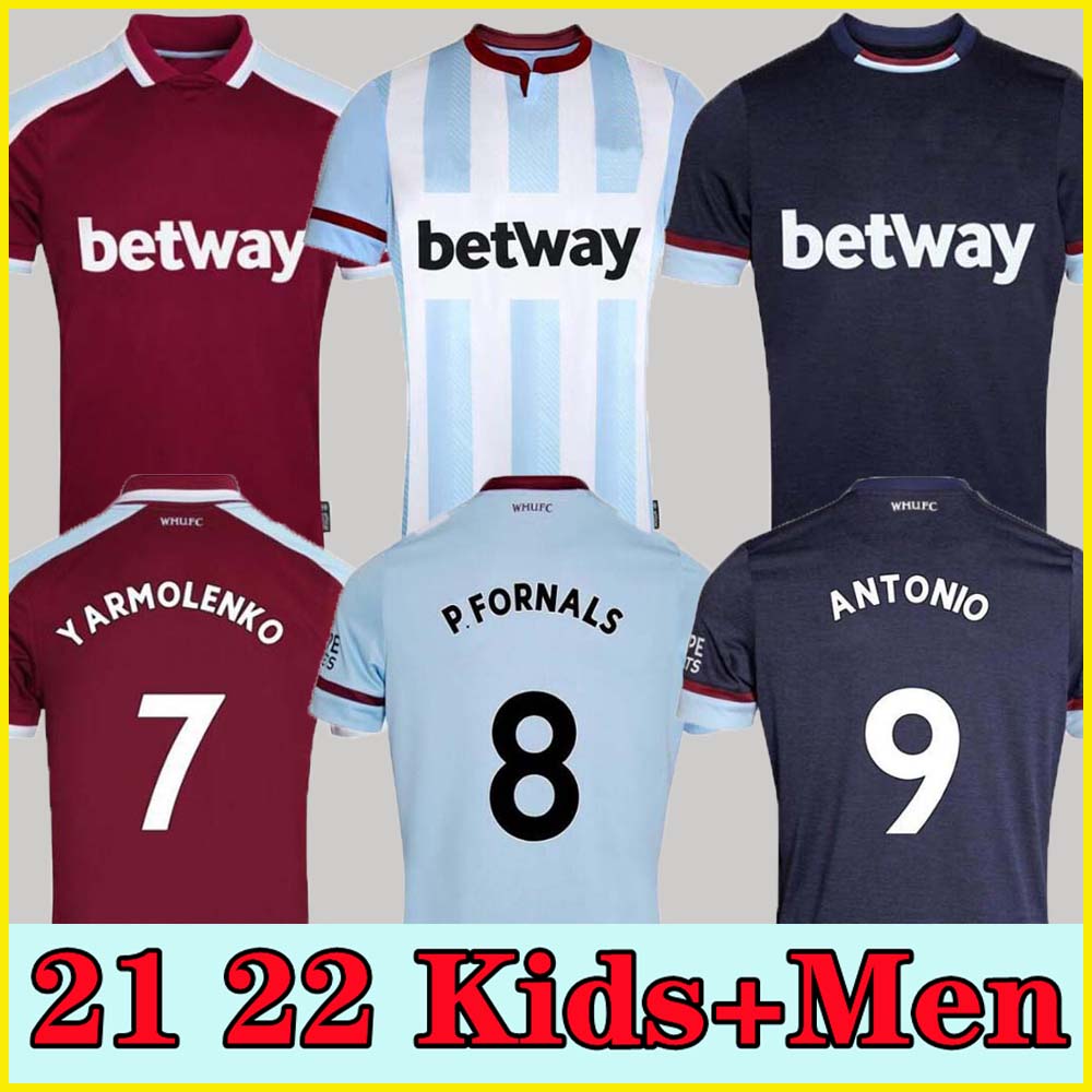 21 22 West Soccer Jerseys Ham 2021 2022 United Home Away YARMOLENKO LANZINI NOBLE BOWEN ANTONIO Football Shirt FORNALS RICE Mens + Kids Kit set Jersey SOUCEK BENRAHMA, 21 22 home kids :size.16-28
21 22 West Soccer Jerseys Ham 2021 2022 United Home Away YARMOLENKO LANZINI NOBLE BOWEN ANTONIO Football Shirt FORNALS RICE Mens + Kids Kit set Jersey SOUCEK BENRAHMA, 21 22 home kids :size.16-28