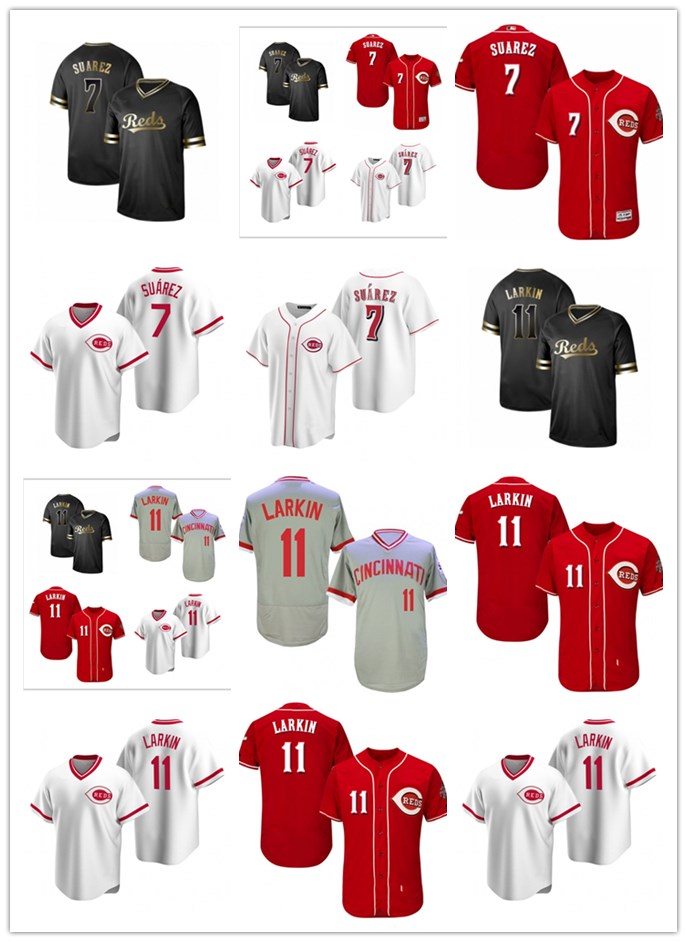 2021 Red Men Women Youth 7 Eugenio Suarez 11 Barry Larkin Custom Baseball Jersey Blank Replica Alternate blue white gray
2021 Red Men Women Youth 7 Eugenio Suarez 11 Barry Larkin Custom Baseball Jersey Blank Replica Alternate blue white gray