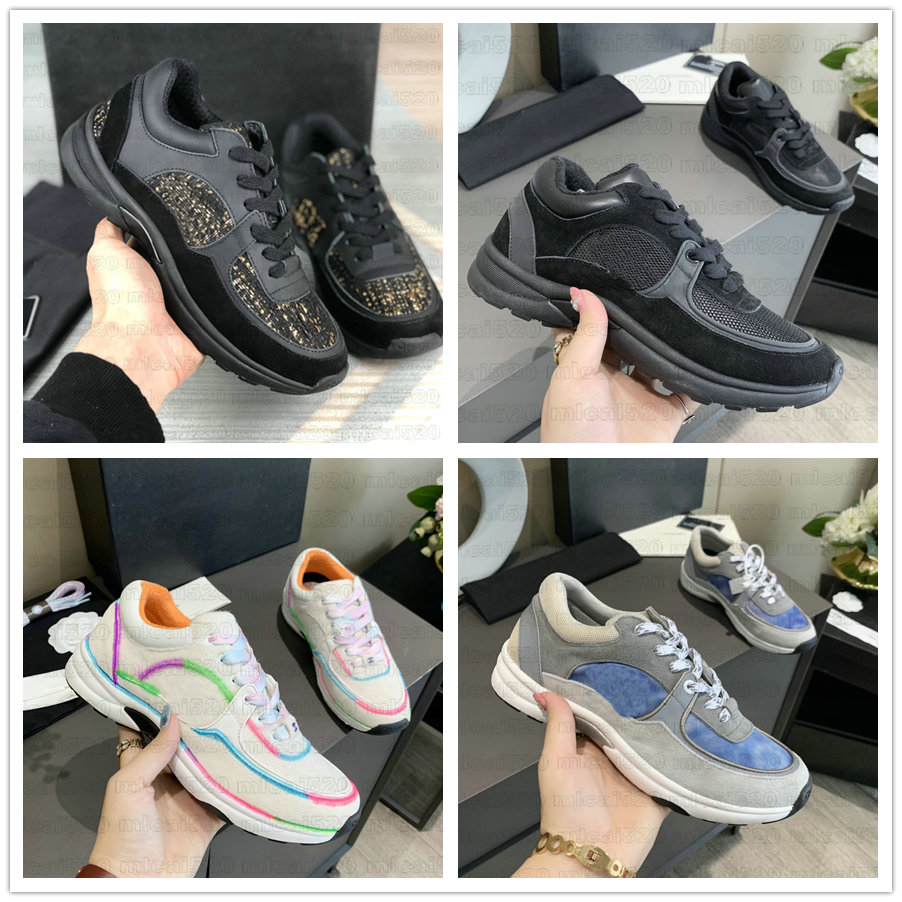 Nylon Lambskin Suede multicolor Calfskin Leather Casual Shoes Designer Mens Women Sneakers Classic Lace Up Tie Flat Runner Trainer Sneaker, Black
Nylon Lambskin Suede multicolor Calfskin Leather Casual Shoes Designer Mens Women Sneakers Classic Lace Up Tie Flat Runner Trainer Sneaker, Black