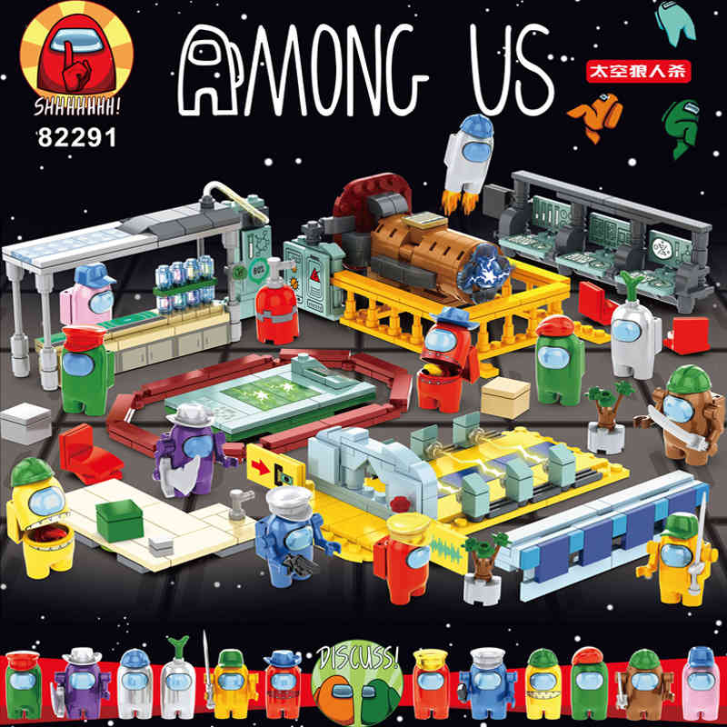 New 82291 Space Werewolf Killing Building Block Amongus Board Game Doll for Children
New 82291 Space Werewolf Killing Building Block Amongus Board Game Doll for Children