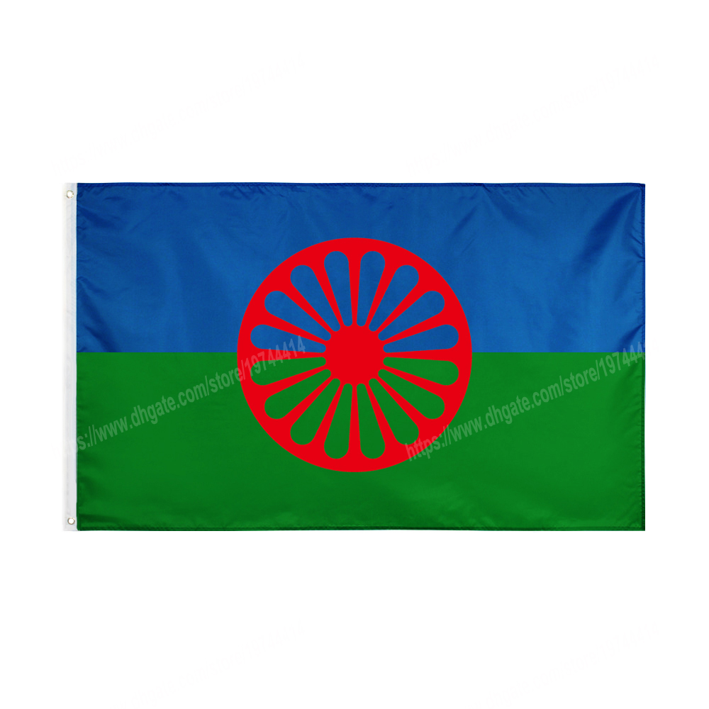 Gypsy Romani Peoples Flag National Polyester Banner Flying 90 x 150cm 3* 5ft Flags All Over The World Worldwide Outdoor can be Customized
Gypsy Romani Peoples Flag National Polyester Banner Flying 90 x 150cm 3* 5ft Flags All Over The World Worldwide Outdoor can be Customized