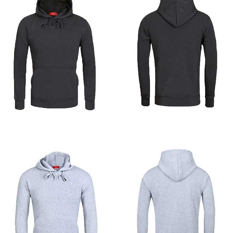 

Nieuwe Mannen Lente Sweatshirt Effen Kleur Lange Mouwen Casual Sweaters Met Patch Zak Voor Jongen Rood/Roze/Zwart/Donker Grijs/Licht Grijs, Black