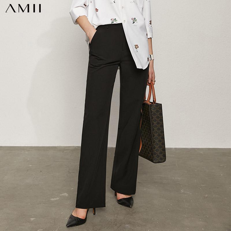 Women's Pants & Capris Amii Minimalism Summer Offical Lady Solid High Wiast Loose Suit Causal Women Chiffon 12140507, Black;white
Women's Pants & Capris Amii Minimalism Summer Offical Lady Solid High Wiast Loose Suit Causal Women Chiffon 12140507, Black;white