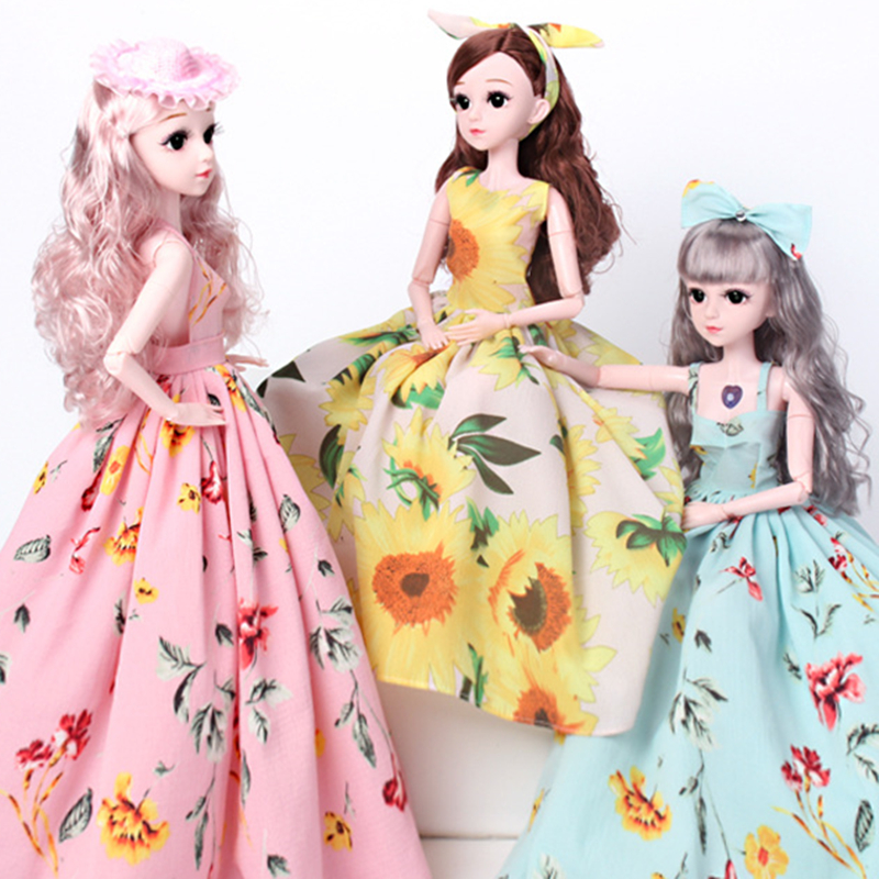 Printing Dress for 60cm 1/3 Doll Clothes Dress Up Doll Accessories Wedding Party Girl DIY Toy
Printing Dress for 60cm 1/3 Doll Clothes Dress Up Doll Accessories Wedding Party Girl DIY Toy