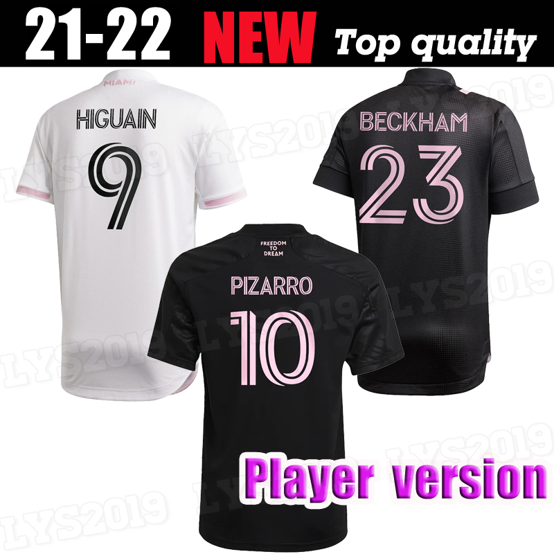 Player Version 22 23 Inter Miami CF soccer jerseys short Sleeve HIGUAIN men BECKHAM PIZARRO Matuidi Black white 2022 2023 Football Shirts
Player Version 22 23 Inter Miami CF soccer jerseys short Sleeve HIGUAIN men BECKHAM PIZARRO Matuidi Black white 2022 2023 Football Shirts