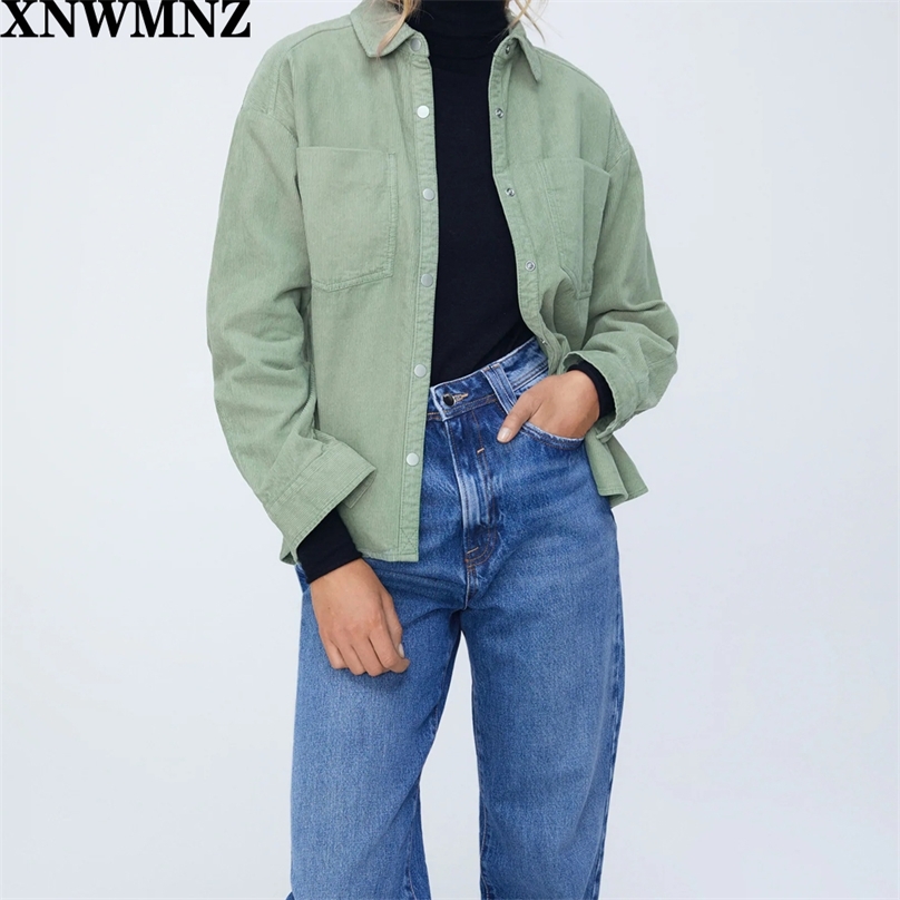 Women Solid Corduroy Batwing Sleeve Vintage Blouse Turn-Down Collar Loose Top Button Up green Shirt Feminina Blusa overshirt 210520
Women Solid Corduroy Batwing Sleeve Vintage Blouse Turn-Down Collar Loose Top Button Up green Shirt Feminina Blusa overshirt 210520
