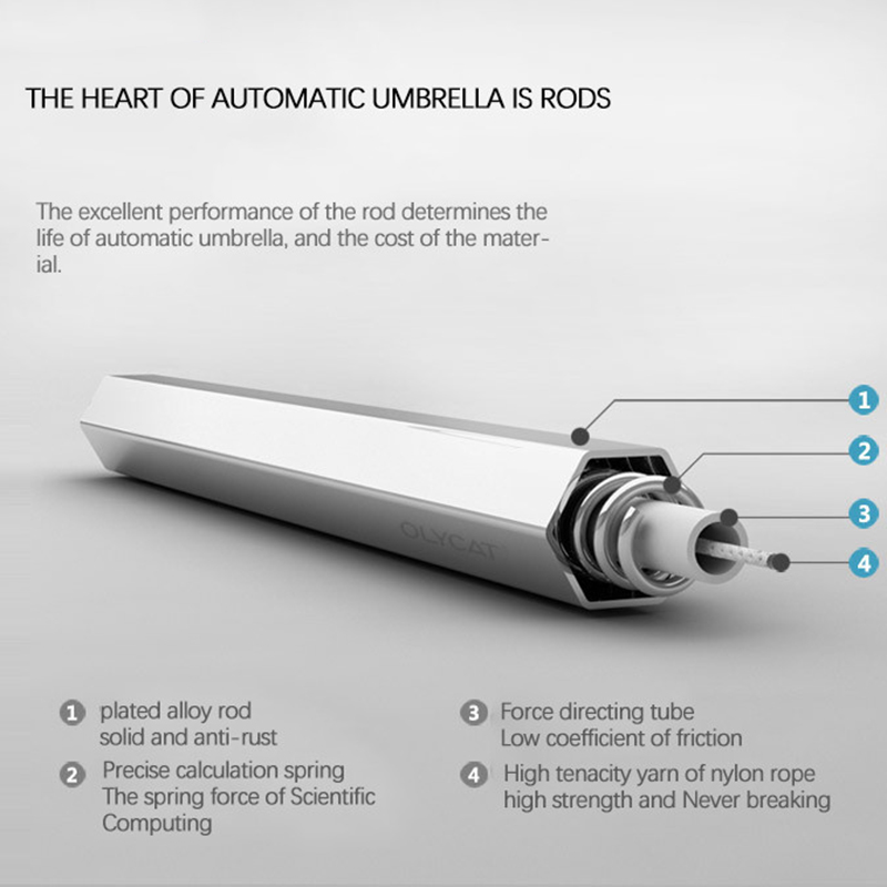 Women's Umbrellas Automatic Anti UV Flowers Brand Umbrella Rain Women Olycat Parasol Female Folding Umbrella Windproof