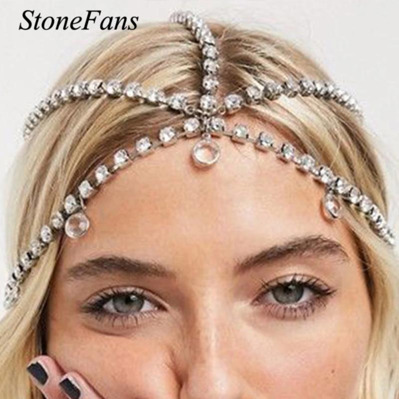 Hair Clips & Barrettes Stonefans Fashion Boho Girls Pendant Head Forehead Chain Crystal Wedding Bride Tiara Headdresses Jewelry Accessories, Golden;silver
Hair Clips & Barrettes Stonefans Fashion Boho Girls Pendant Head Forehead Chain Crystal Wedding Bride Tiara Headdresses Jewelry Accessories, Golden;silver