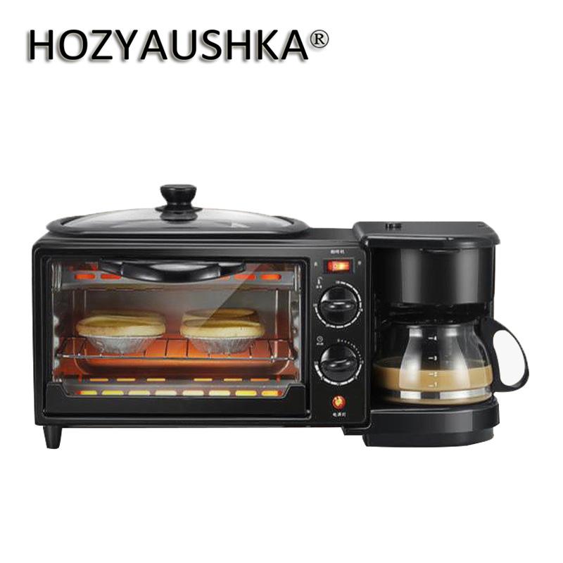 3-in-1 Breakfast Machine 600w Coffee Pot+750w Teppanyaki +750w Oven Bread Baking Maker Toaster /Fried Egg/ Cooker Electric Skillets
3-in-1 Breakfast Machine 600w Coffee Pot+750w Teppanyaki +750w Oven Bread Baking Maker Toaster /Fried Egg/ Cooker Electric Skillets