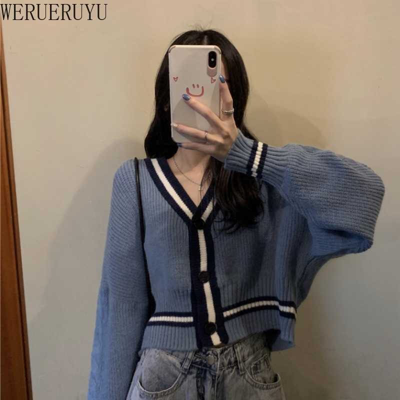 WERUERUYU Cardigan Sweater Women's Sweater Fashion V-neck Cardigan Sweater Elegant Ladies Wild Tops Sweaters Coat 210608, Photo color
WERUERUYU Cardigan Sweater Women's Sweater Fashion V-neck Cardigan Sweater Elegant Ladies Wild Tops Sweaters Coat 210608, Photo color