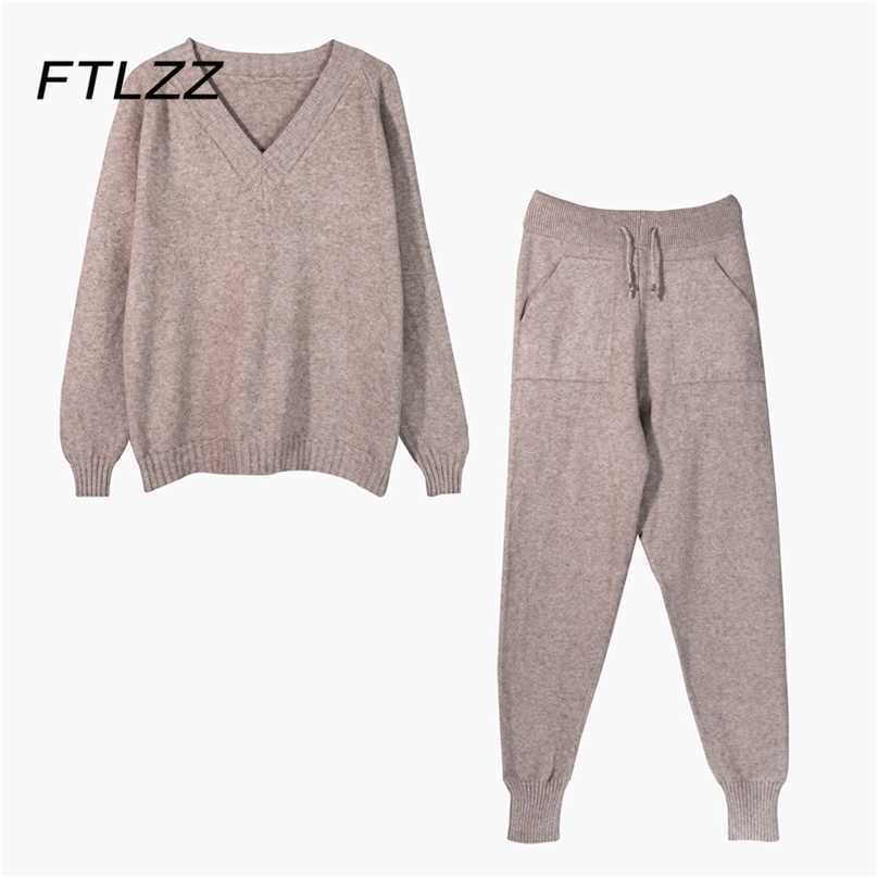 Women Jogging 2 Piece Set Spring Autumn V Neck Sweater Tops and Slim Long Pants Outfits Woman Korean Tracksuits 210525, Khaki
Women Jogging 2 Piece Set Spring Autumn V Neck Sweater Tops and Slim Long Pants Outfits Woman Korean Tracksuits 210525, Khaki