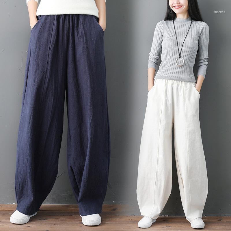 Women's Pants & Capris Harem Pant Bloomer Plus Size 2021 Autunm -6XL 7XL Loose Women Trouser Cotton Linen Pleated Oversize Pockets Wide Leg, Black;white
Women's Pants & Capris Harem Pant Bloomer Plus Size 2021 Autunm -6XL 7XL Loose Women Trouser Cotton Linen Pleated Oversize Pockets Wide Leg, Black;white