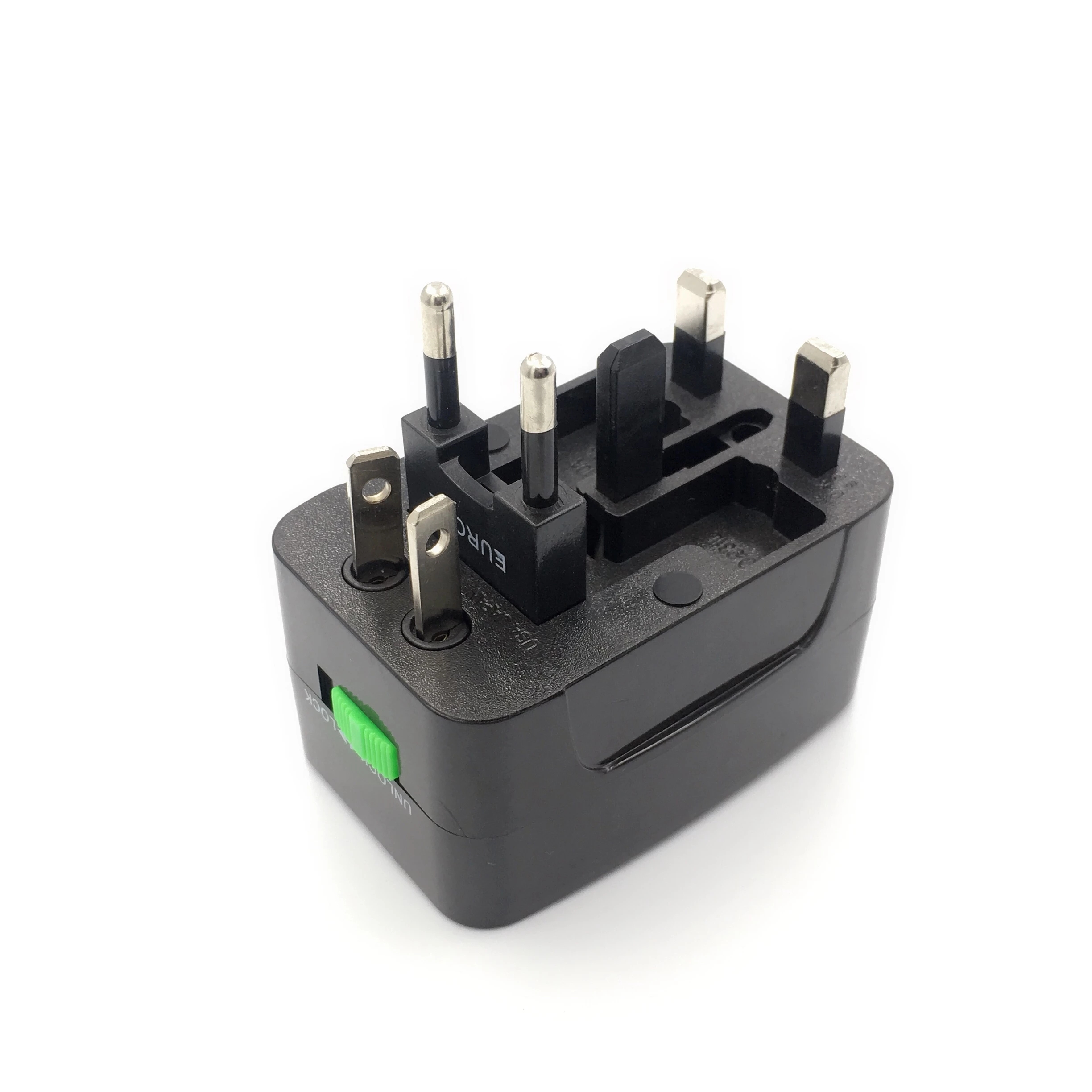 Factory All in One Universal International Adapter World Travel AC Power Charger Socket Adaptor with US UK EU AU Converter Plug