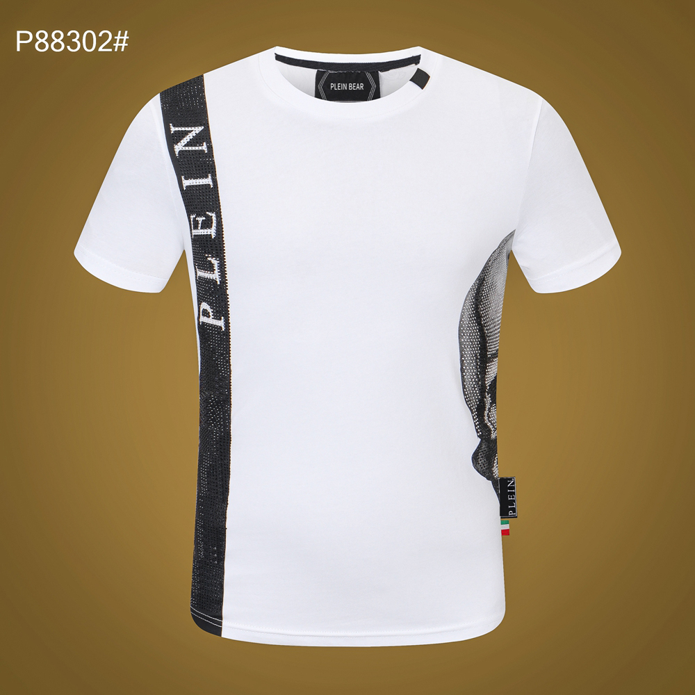 PLEIN BEAR T SHIRT Mens Designer Tshirts Brand Clothing Rhinestone Skull Men T-shirts Classical High Quality Hip Hop Streetwear Tshirt Casual Top Tees PB 11274, Black
PLEIN BEAR T SHIRT Mens Designer Tshirts Brand Clothing Rhinestone Skull Men T-shirts Classical High Quality Hip Hop Streetwear Tshirt Casual Top Tees PB 11274, Black