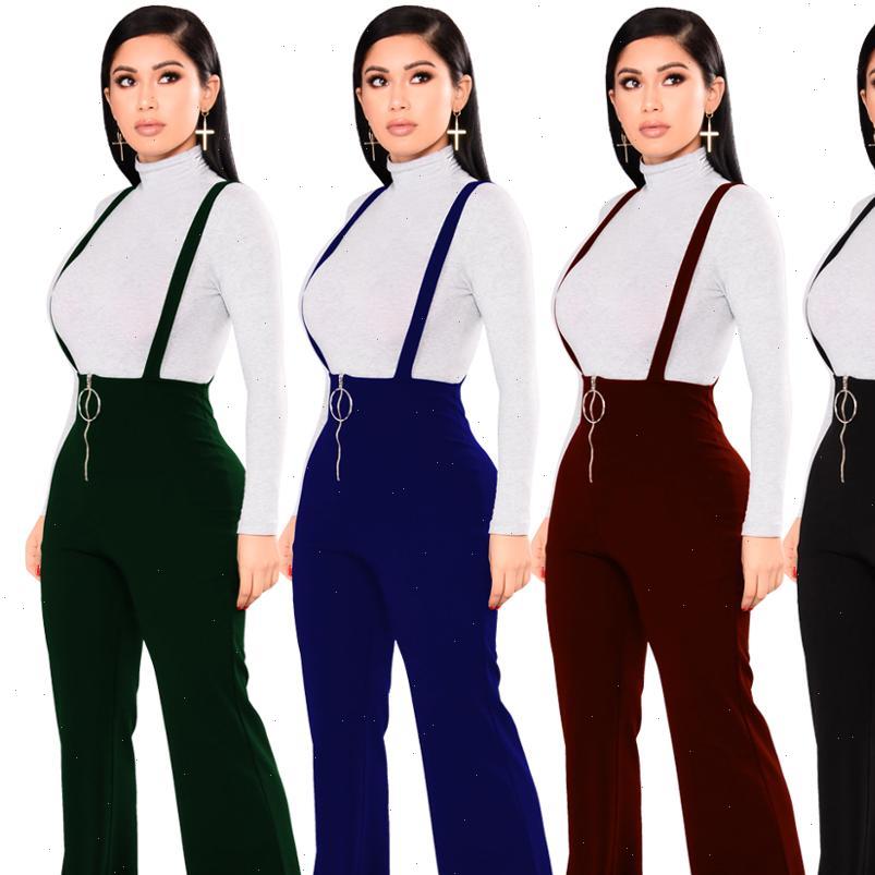 Womens Pants Women Trousers High Waist Large Round Buckle Zipper Flared Leg Suspenders Sweatpants Female Retro Streetwear Lady, Black;white
Womens Pants Women Trousers High Waist Large Round Buckle Zipper Flared Leg Suspenders Sweatpants Female Retro Streetwear Lady, Black;white