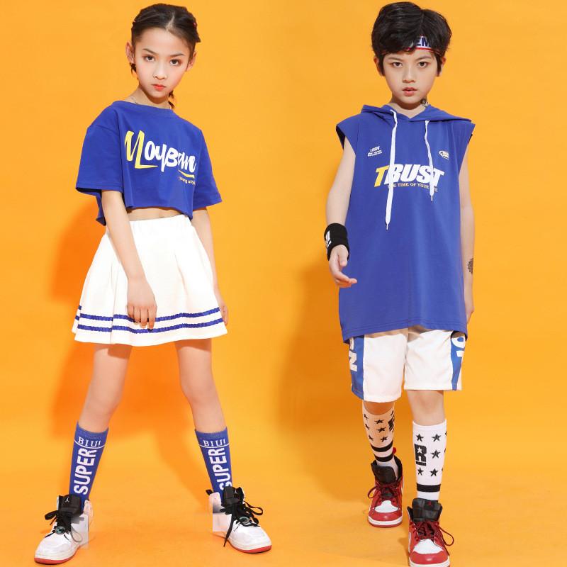Clothing Sets Cheerleaders Outfits For Boys Girls Hip Hop Dance Set Kids Jazz Stage Ballroom Dancing Clothes Wear, 3 in 1 set 2
Clothing Sets Cheerleaders Outfits For Boys Girls Hip Hop Dance Set Kids Jazz Stage Ballroom Dancing Clothes Wear, 3 in 1 set 2