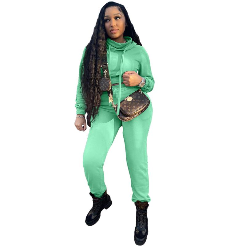 Women' Two Piece Pants HHDMV 2021 Autumn Winter High-end Casual Simple Solid Nature Tracksuits Hooded Full Sleeve Long Women 2 Set, Black
Women' Two Piece Pants HHDMV 2021 Autumn Winter High-end Casual Simple Solid Nature Tracksuits Hooded Full Sleeve Long Women 2 Set, Black