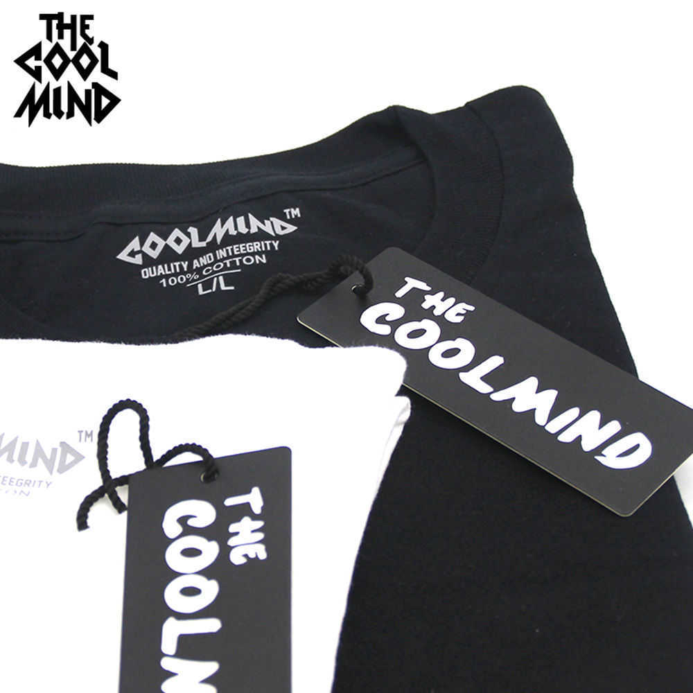 COOLMIND SK0113A 100% cotton summer skateboard print men tshirt casual skate cool T shirt loose o-neck T-shirt tee shirts pthd 210629