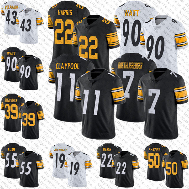 11 Chase Claypool 22 Najee HarrisBen Roethlisberger Football Minkah Fitzpatrick T.J. Watt pITtsBuRgHsTeElErtroy Polamalu Smith-Schuster Devin Bush Jerseys, Gold
11 Chase Claypool 22 Najee HarrisBen Roethlisberger Football Minkah Fitzpatrick T.J. Watt pITtsBuRgHsTeElErtroy Polamalu Smith-Schuster Devin Bush Jerseys, Gold