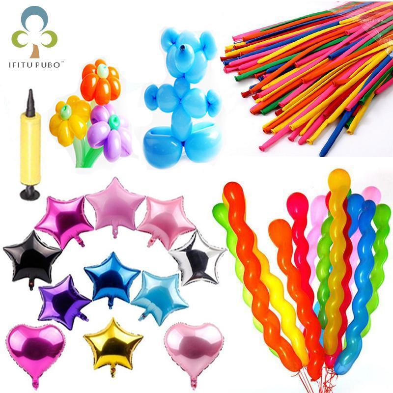 Party Decoration 78Pcs/Set Long Magic Balloon Weaving Foil Spiral Latex Color Wedding Ceremony DIY Birthday Decorations ZXH
Party Decoration 78Pcs/Set Long Magic Balloon Weaving Foil Spiral Latex Color Wedding Ceremony DIY Birthday Decorations ZXH