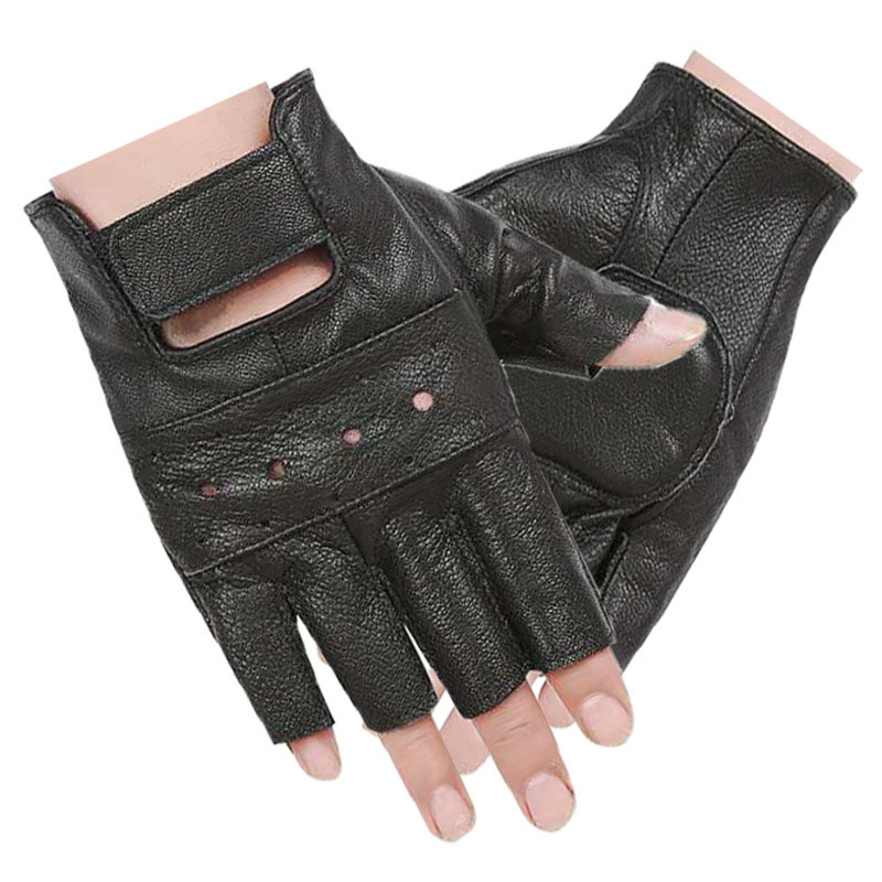 Goat skin Half Finger Gloves men's outdoor sports riding gloves new tactical Fitness
Goat skin Half Finger Gloves men's outdoor sports riding gloves new tactical Fitness