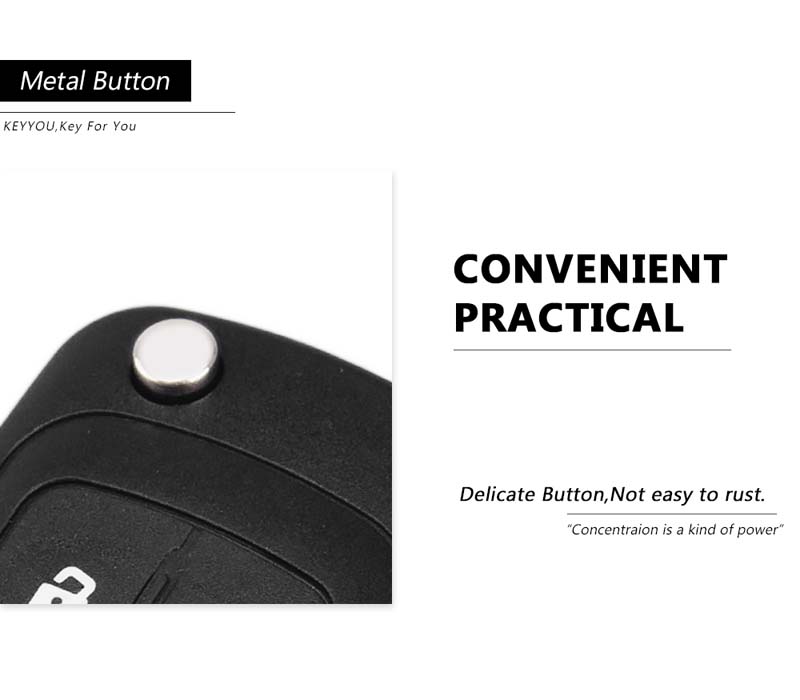 Car Key Case Flip Folding Remote For Chevrolet Cruze Epica Lova Camaro Impala Aveo 2010 2011 2012 2013 HU100 Blade Smart Keys Fob Shell Cases