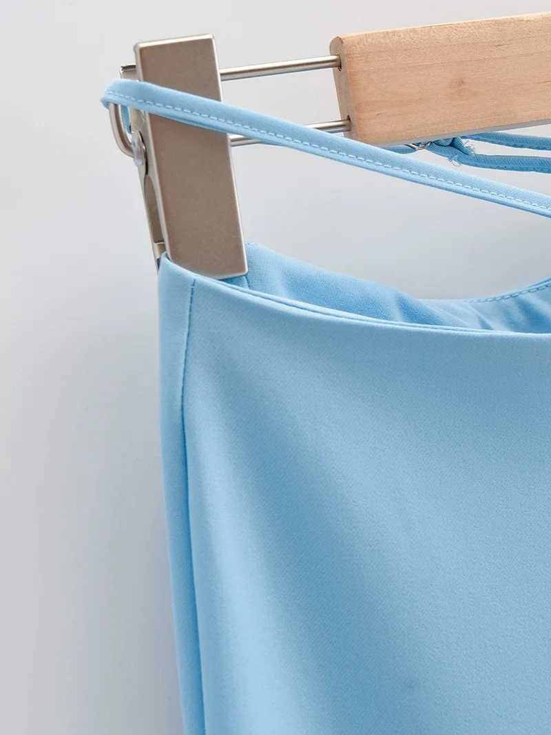 DEAT Women High Waist Split Long Pants Arrivals Temperament All Match Fashion Spring Autumn 11D1688 210709