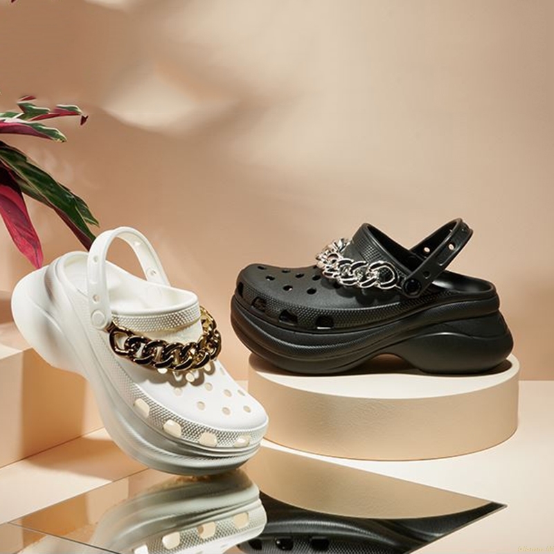 Summer Women Slippers Shoes Garden Shoes Quick Dry Wedges Beach Sandals Antiskid Girls Platform Chain Clogs Flip Flops For Women 823, Black
Summer Women Slippers Shoes Garden Shoes Quick Dry Wedges Beach Sandals Antiskid Girls Platform Chain Clogs Flip Flops For Women 823, Black
