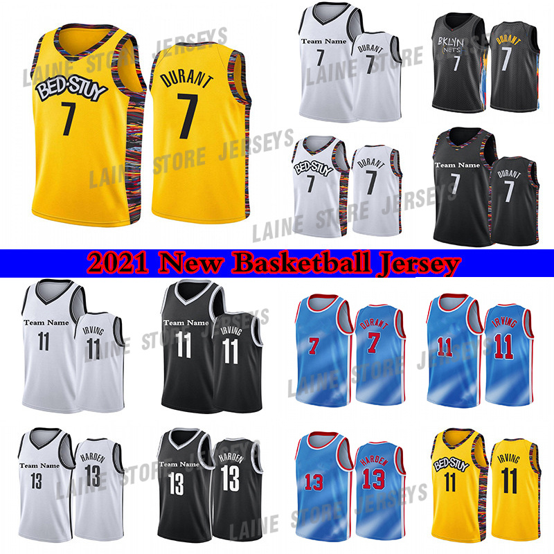 2021 James 13 Harden Jersey Kevin 7 Durant 11 Kyrie Black Irving White High quality Basketball Jerseys, Black 1
2021 James 13 Harden Jersey Kevin 7 Durant 11 Kyrie Black Irving White High quality Basketball Jerseys, Black 1