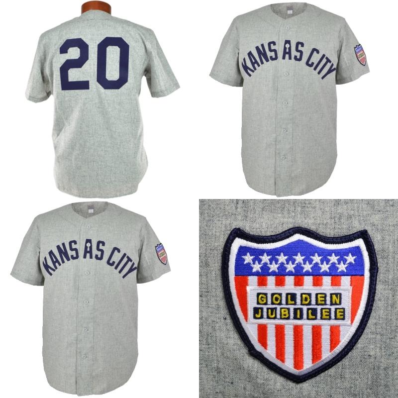 Kansas City Blues 1951 Road Jersey Men Women Youth Baseball Jerseys Double Stitched, Grey your name your number
Kansas City Blues 1951 Road Jersey Men Women Youth Baseball Jerseys Double Stitched, Grey your name your number