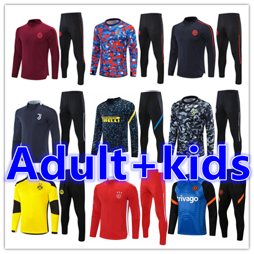2021 2022 men + kids soccer tracksuit training suit jersey kits 21 22 football jerseys tracksuits jogging jacket sets chandal futbol survetement foot
2021 2022 men + kids soccer tracksuit training suit jersey kits 21 22 football jerseys tracksuits jogging jacket sets chandal futbol survetement foot